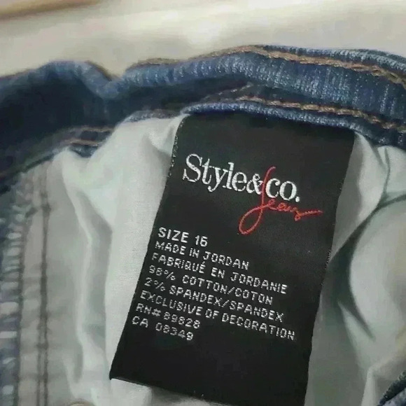 ☆☆☆Style&Co jeans - Picture 6 of 7
